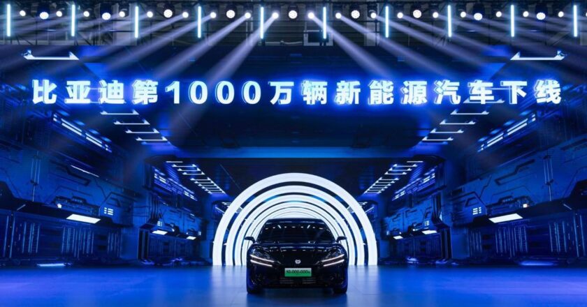 BYD 10 milyon araç üretti